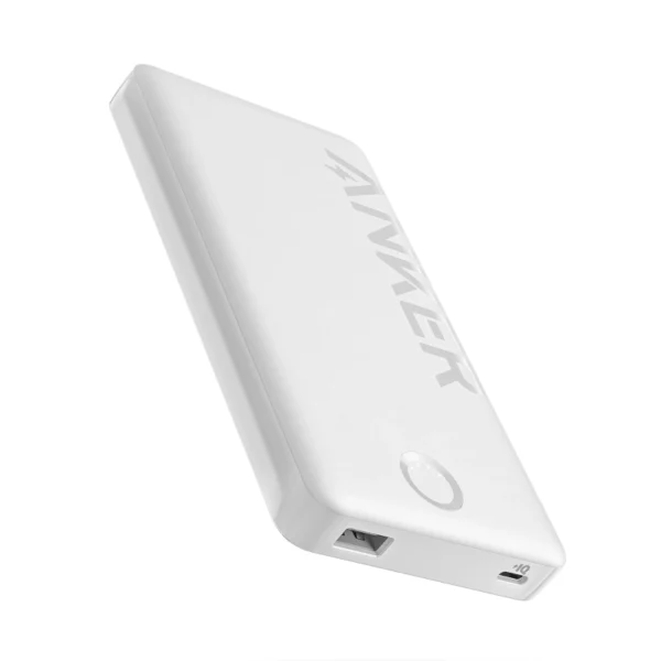 پاور بانک 10000 مدل A1334H21 برند ANKER انکر  سفید - 12W - گارانتی ایستا