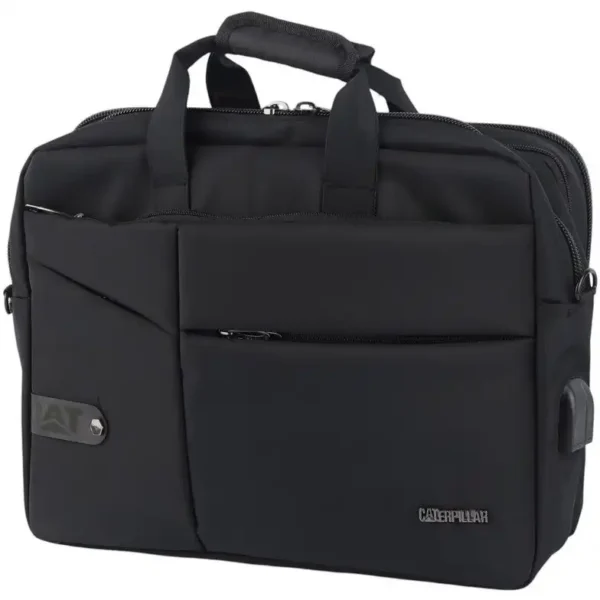 کیف لپ تاپ دستی مدل B0127 برند CAT مشکی - 15.6 اینچ
