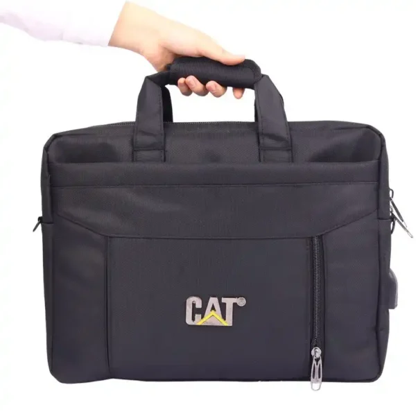 کیف لپ تاپ دستی مدل B026 برند CAT مشکی - 15.6 اینچ