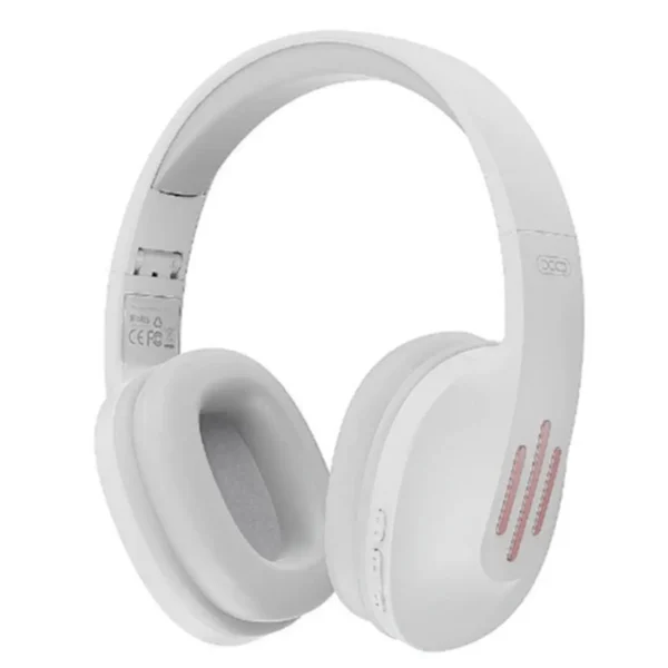 هدست بیسیم مدل BE39 برند XO  سفید - MAH 200 - 20H MUSIC -گارانتی صدراتیم