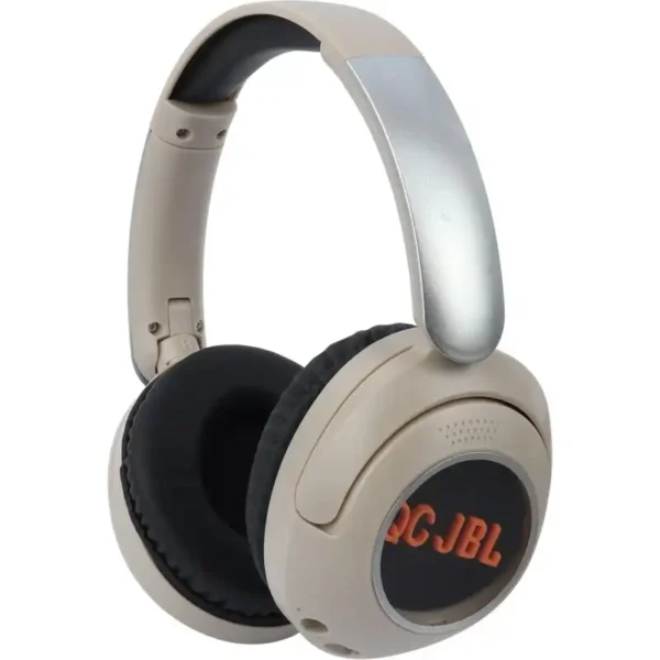 هدست بلوتوث+رم برند JBL جی بی ال مدل Q28J رنگ کرم-گارانتی تست-غیر اورجینال