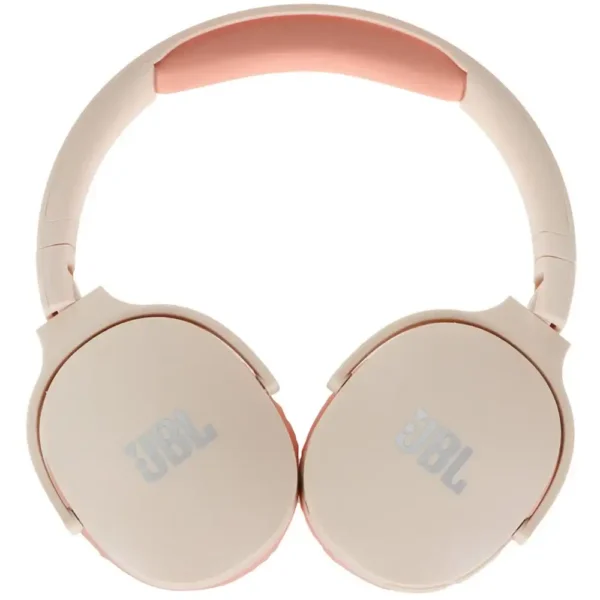 هدست بلوتوث+رم برند JBL جی بی ال مدل P2961 رنگ کرم-گارانتی تست-غیر اورجینال