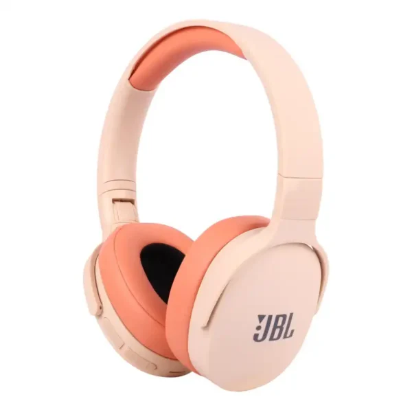هدست بلوتوث+رم برند JBL جی بی ال مدل P2961 رنگ صورتی-گارانتی تست-غیر اورجینال