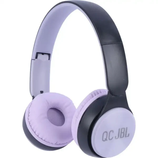هدست بلوتوث+رم برند JBL جی بی ال مدل QC899 رنگ بنفش+گارانتی تست+غیر اورجینال