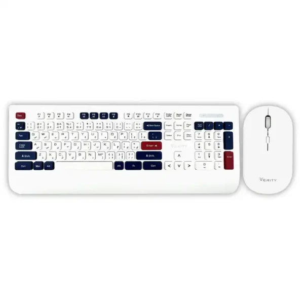 کیبورد و موس بیسیم مدل 6139 برند VERITY وریتی