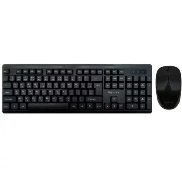 کیبورد و موس بیسیم مدل 6140 برند VERITY