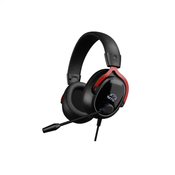 هدست سیم دار گیم مدل GH6163 برند TSCO تسکو  -درگاه USB7.1-رنگ مشکی-گارانتی توسن سیستم