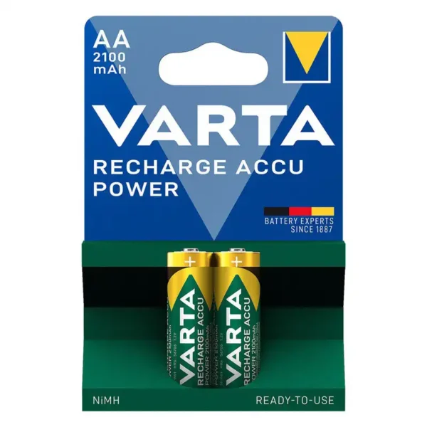 باتری قلم شارژی برند VARTA وارتا- MAH2100-دوتایی-اصلی