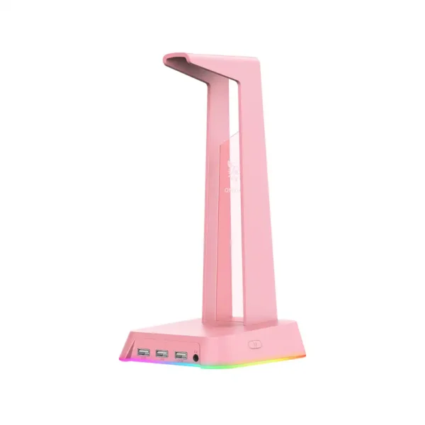 استند نگهدارنده گیمینگ هدست-مدل ST2 برند ONIKUMA اونیکوما-رنگ صورتی-RGB -گارانتی سریر سرویس