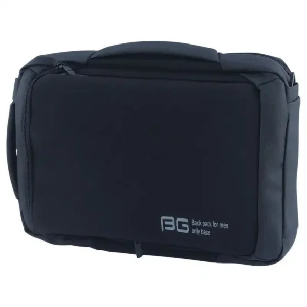 کیف لپ تاپ دستی مدل B0161 برند BG  خاکستری - 15.6 اینچ - سه کاره