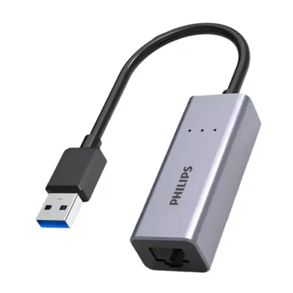 تبدیل USB TO LAN مدل SWR1609 H/93 برند PHILIPS فیلیپس سرعت 1000