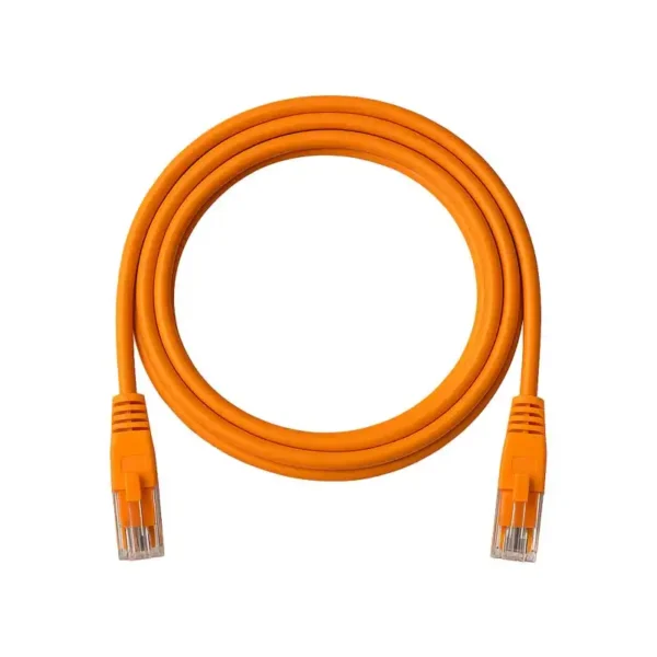 کابل شبکه CAT6 متراژ 10 متر برند VASEL واصل -رنگ نارنجی -گارانتی 36 ماهه واصل