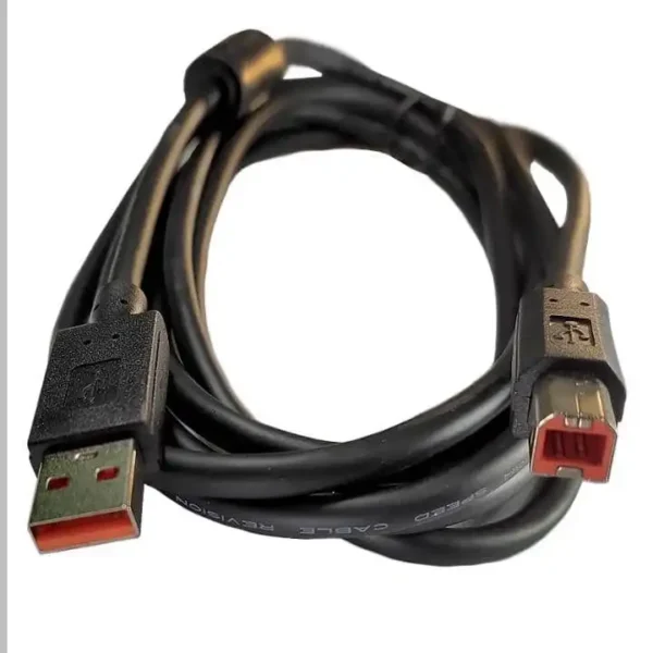 کابل پرینتر FULL COPPER 4+1 متراژ 5 متر  برند VASEL واصل-رنگ مشکی -گارانتی 36 ماهه واصل