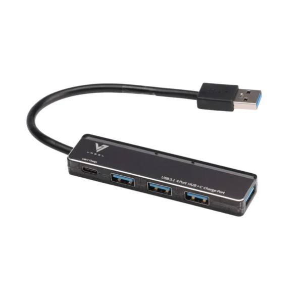 هاب 4 پورت USB3 برند VASEL واصل چهار پورت USB3 +یک پورت TYPE-C+تبدیل OTG TYPE-C +سرعت5 گیگ+گارانتی 36 ماهه واصل