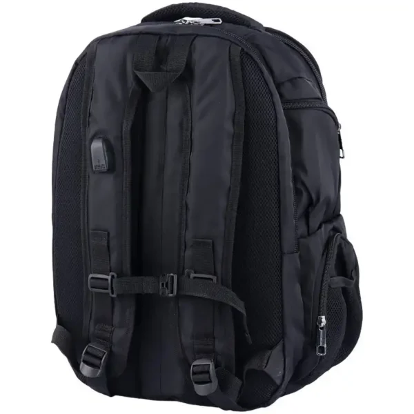 کیف کوله لپ تاپ مدل B0164 برند BENETTON بنتون مشکی - 15.6 اینچ