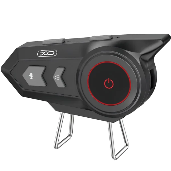 هدست بیسیم کلاه ایمنی موتور مدل XO-BE47 برند XO مشکی - گارانتی تست و اصالت کالا