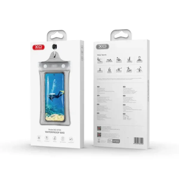 کاور گوشی ضد آب مدل KT03 برند XO ایکس او گارانتی تست و اصالت کالا