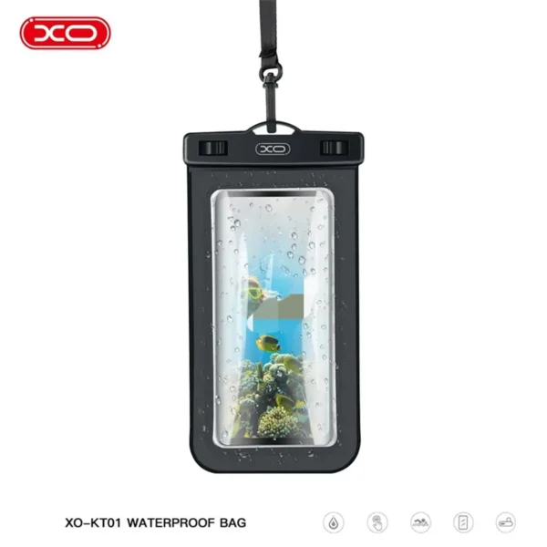 کاور گوشی ضد اب مدل KT01 برند XO  ایکس او  گارانتی تست و اصالت کالا