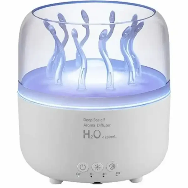 بخور و وخوشبو کننده مدل KP-V77 برند AROMA سفید - 280 میل - گارانتی تست و اصالت کالا