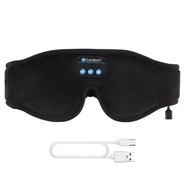 ماساژور چشم مدل EM01 برند  EARLDOM ارلدام-رنگ مشکی