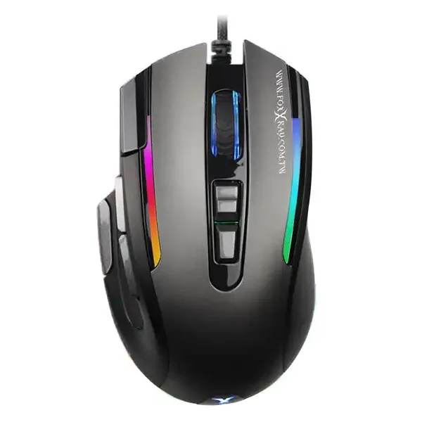 موس سیم دار گیمینگ مدل FXR-SM-70 برند FOXRAY فاکس ری-رنگ مشکی- گارانتی تست و اصالت کالا