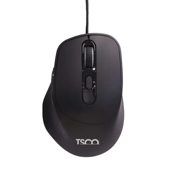 موس سیم دار مدل TM309 برند TSCO  تسکو-رنگ مشکی-گارانتی توسن سیستم