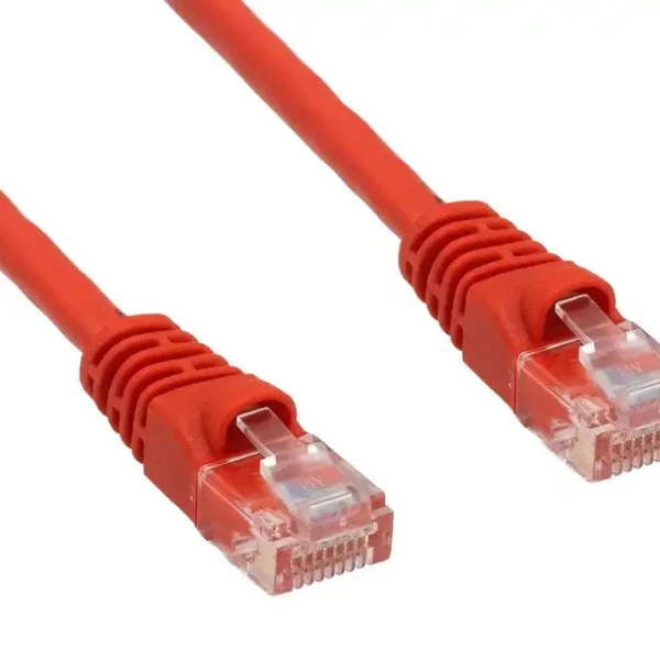 کابل شبکه CAT6 UTP برند BELDEN بلدن  3 متر-رنگ قرمز
