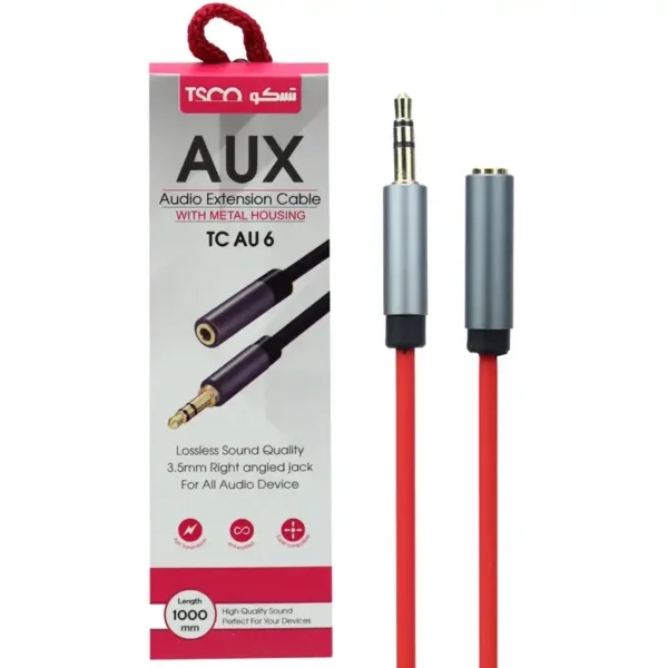 کابل صدا 1 به 1 مدل TCAU6 برند TSCO تسکو